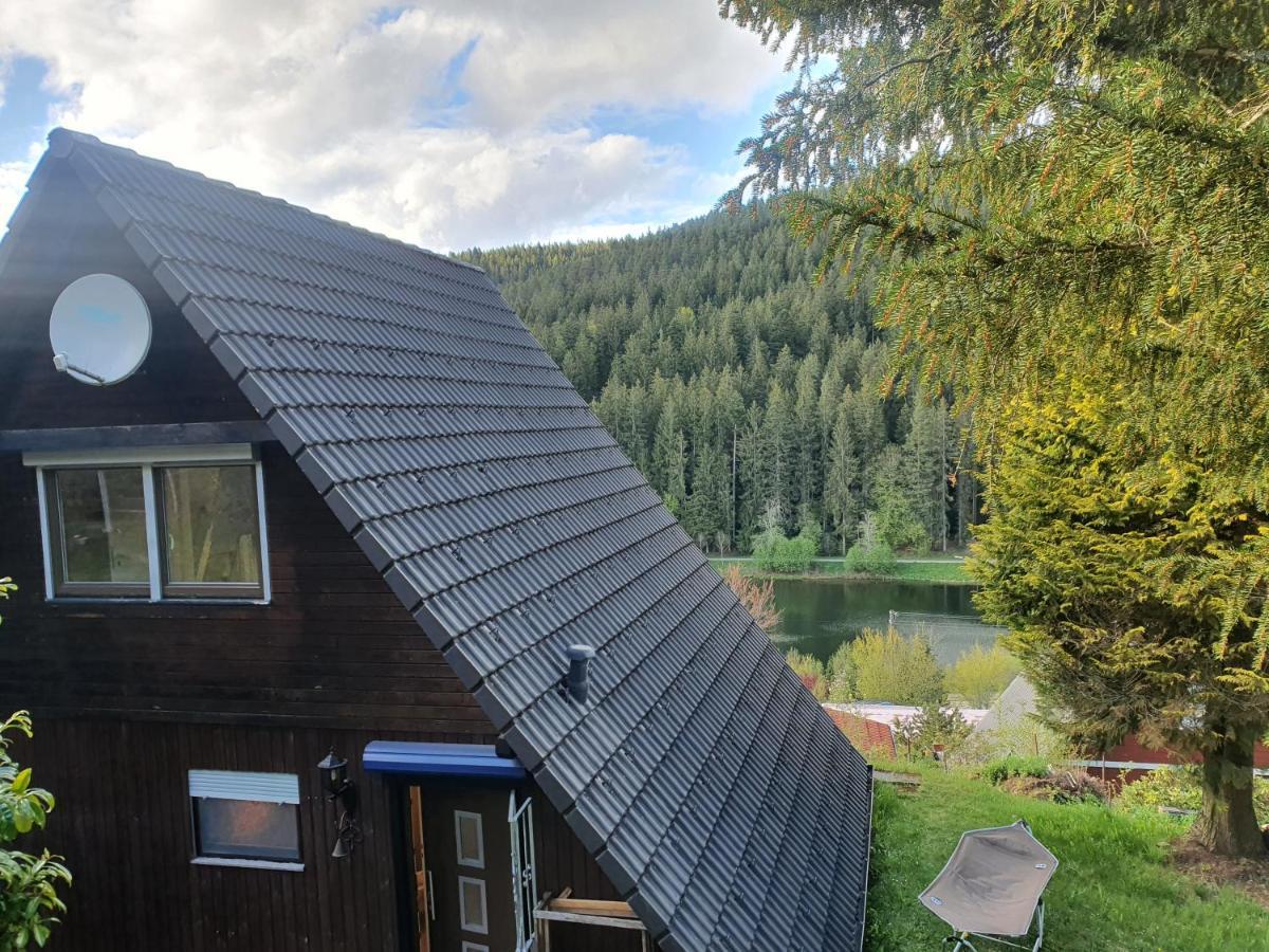 Haus Adler - Komplettes Ferienhaus Am Badesee Erzgrube 外观 照片